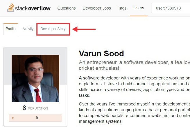 Getting a DoFollow Backlink from Stack Overflow Step 1