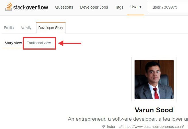 Getting a DoFollow Backlink from Stack Overflow Step 2